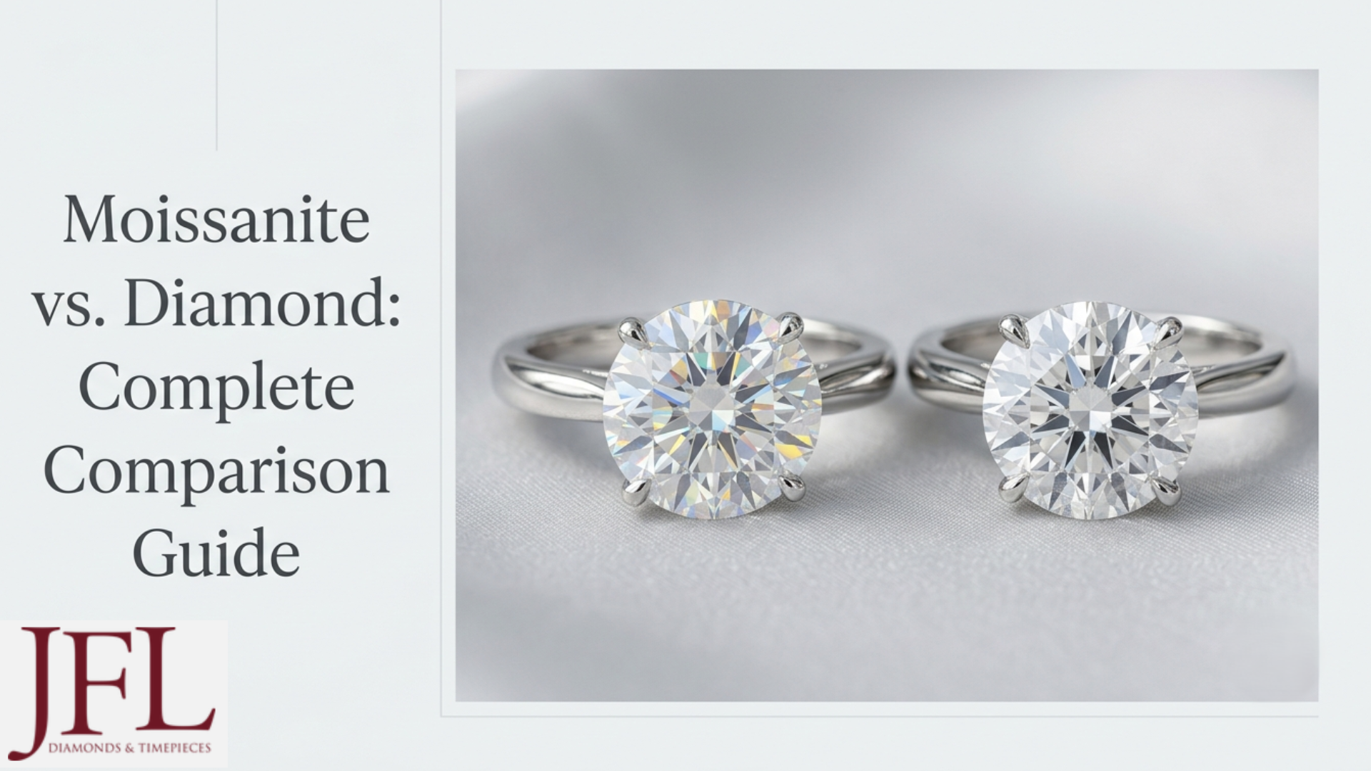 Moissanite Vs Diamond Comparison